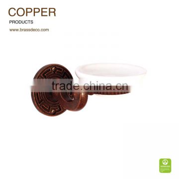 European design golden plated LU968-06 OC copper soap dishes