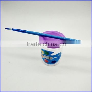 Professional delicate plastic painting cleaner cup brush,color painting cup for artist brush in bulk