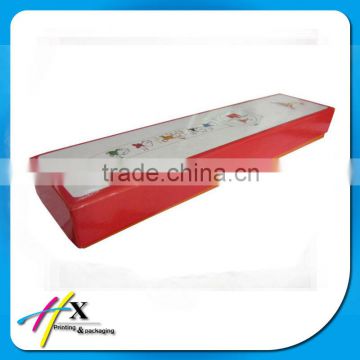 Fashion design paper wrapped cardboard paper packaging box
