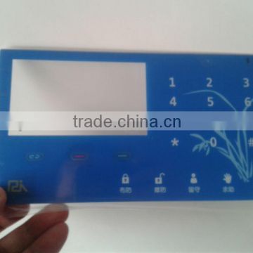 Lighting wall switch touch control tempered glass panel