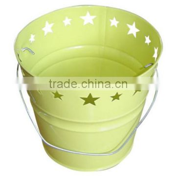 2014 new cheap beautiful metal buckets for sale