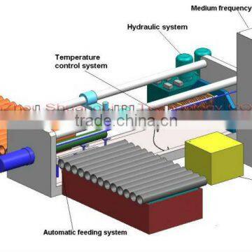 Steel pipe electric pipe bender