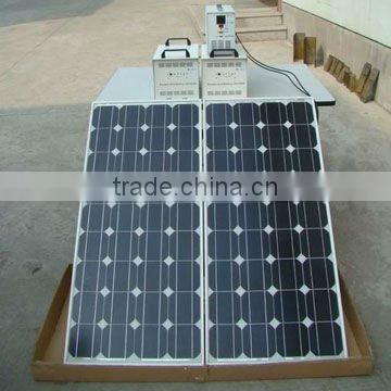 300w low capacity portable solar power system for small homes