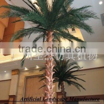 shengjie 2015 SJH44152 large artificial palm trees for hotel,shopping mall decoration