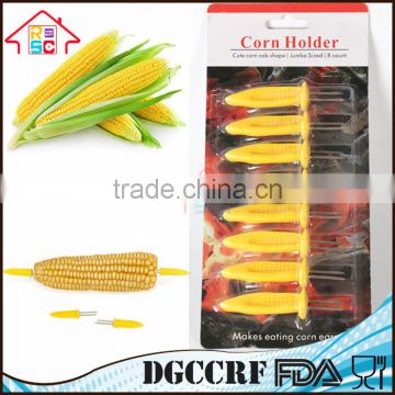 NBRSC High Quality Corn Fork Set Packed in Blister Card Hot Selling BBQ Forks with Great Price