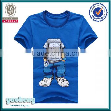 wholesale mens custom colors cotton printing t-shirt