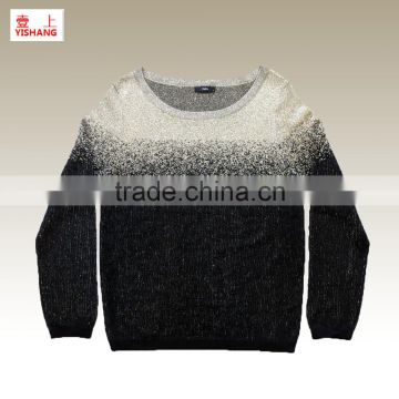 Wholesale fashion men's sweater ,men fashion sweater,75%Viscose 25%Lurex