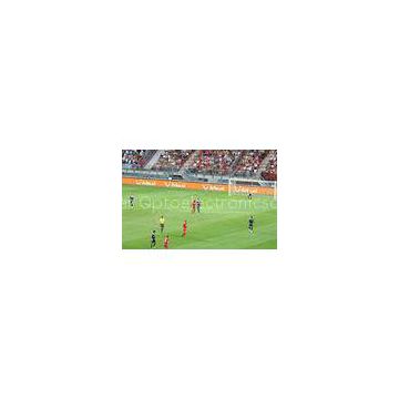 Full Color Advertising Football Stadium Perimeter LED Display Boards P12mm , 5800cd/