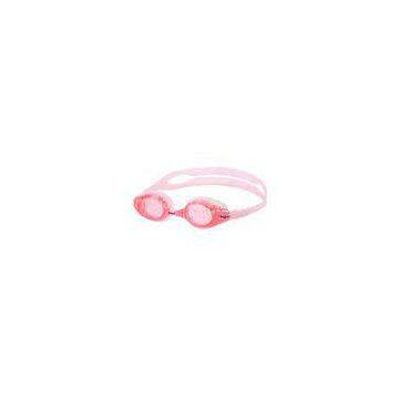Pink Fashion Optical Swim Goggles , Prescription Swimming Goggles For Juinor
