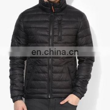 wholesale quilted jackets -New Mens Quilted motorcycle Black Lambskin Leather Jacket