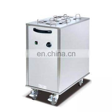 Hot sale restaurant plate warmer cart/commercial plate warmer restaurant equipment/warm plate kitchen equipment