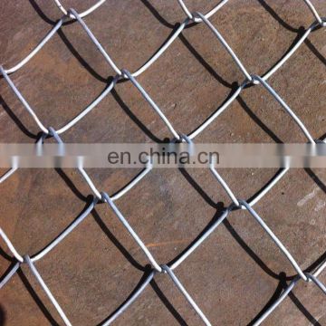 Factory high security chain link mesh with galvanized wire