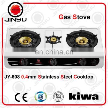 sales hot 3 burner restaurant equipment gas stove