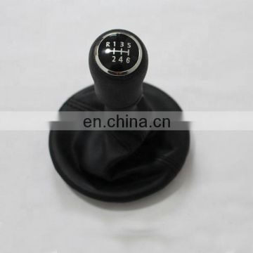 7H0711 113B 6 speed plastic gear shift knob complete with dust cover Gear shift lever handle for VW Transporter V 1.9TDI 06-09
