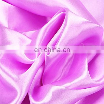 China Supplier breathable dyed patterned satin lining fabric for lady dress
