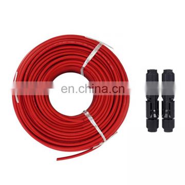 Low Voltage 2 core dc twin solar photovoltaic(pv) pv 1f cable pv cable 6mm2 solar cable