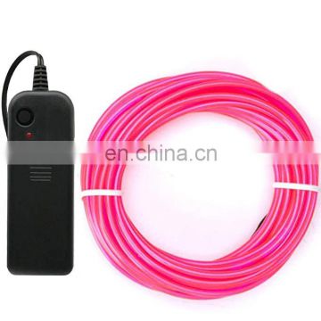 Neon Lights LED lamp Flexible EL Wire Rope Tube Light For Car/Dance Party/Stage Decoration