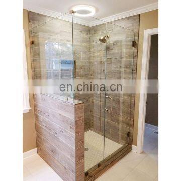 Custom Made 4-12MM Tempered Glass Completer  Shower Room Luxurious Door