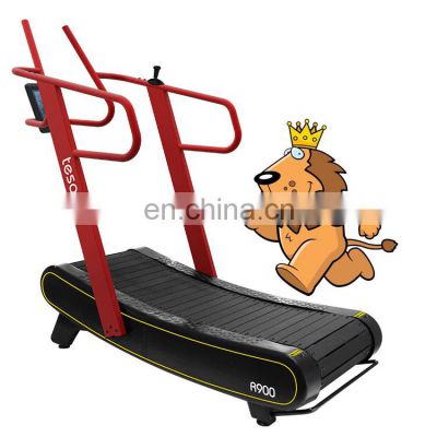walking treadmill self-powered ccurved Manual running machine Commercial running machine for gym use