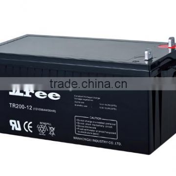 CE MSDS Lead Acid Battery Manufacturer Battery 12 volt deep cycle battery 12v 200ah