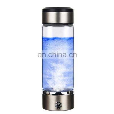 360ml high quality travel h2 pure spe pem rich hydrogen water generating cup