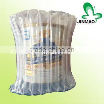 Packaging air column bag for milk powder