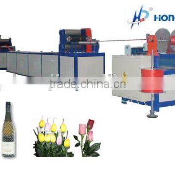 machine for flower packing net