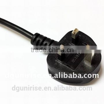 BS approval plug England power cord