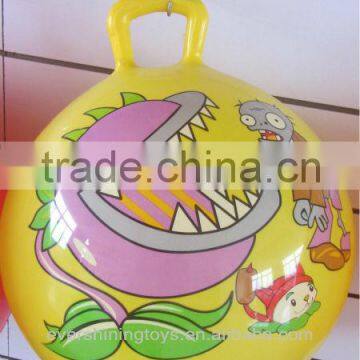 pvc jumping ball/hopper ball/PVC handle balls