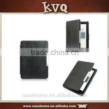2015 new arrival for Kobo glo HD accessories , cross stitch leather case for Kobo glo HD