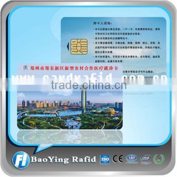 waterproof rf id CR80 card for time attendance