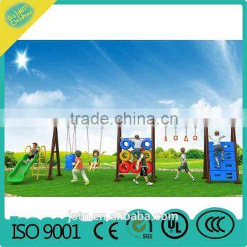 Newest design swing with slide,outdoor swing playground MBL10-P06