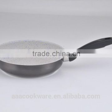 2015 New Arrival Guangdong Quality Hard Anodized Aluminium Frying Pan With Marble Coating Inside For Wholesale