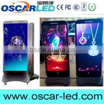 LCD/ LED advertising Led advertising display car roof mount lcd monitor with tv industrial lcd monitor with CE certificate