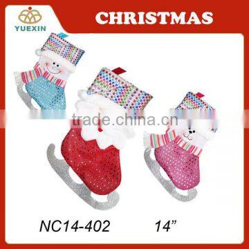 2014 new design Christmas Stcoking, Christmas Stocking Gift Decoration