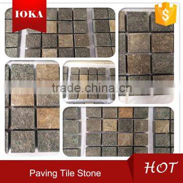 black driveway paving stone