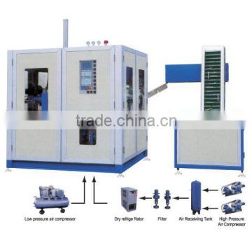 Automatic lineal type PET blow mould machine