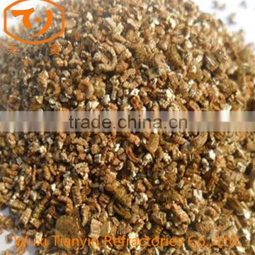 Raw Unexpended Silver And Golden Vermiculite Ore Sale