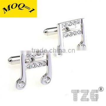 TZG09456 Fashion Cuff Link Music Note Cufflink