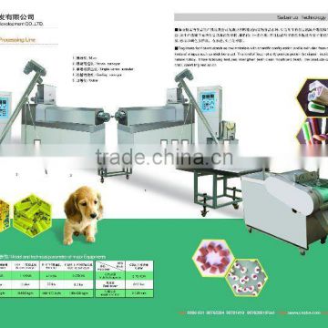 High Yield Pet Chewing Food Extrusion Machine