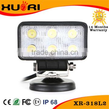 10-30v DC High quality car truck motorcycle part head lamp 18w led work light rechargeable cob Led Work Light