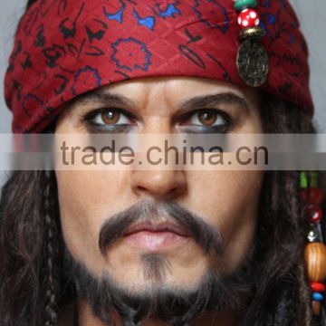 Realistic Silicone Mannequin of Pirate Captain Jack Silicone Wax Figure