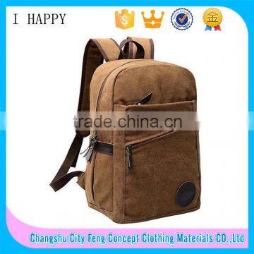 Factory Supply Custom Canvas Unisex Backpack