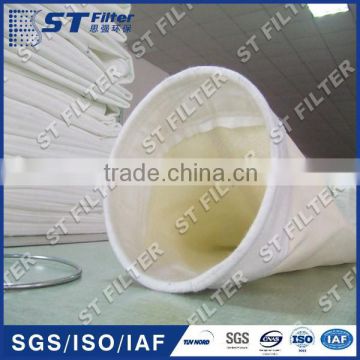 fiberglass twill filter bag with PTFE membrane,Dia160*6200mm
