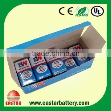 Power plus 6F22 EW 9V Battery For India Market