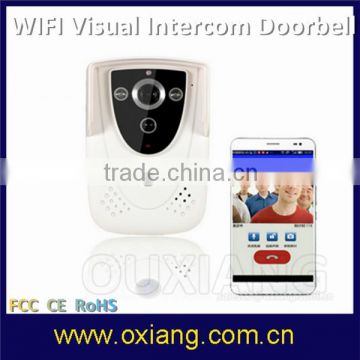 ip wifi doorbell with gsm remote talk wireless control video doorphone