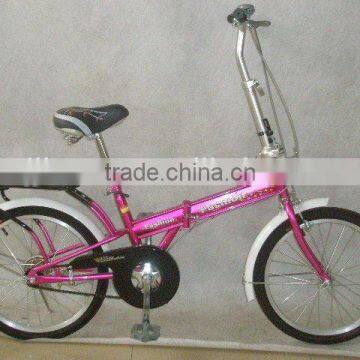 20'' steel folding bicycle