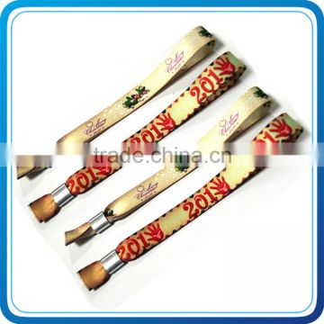 China price cheap custome woven wristband products made in asia