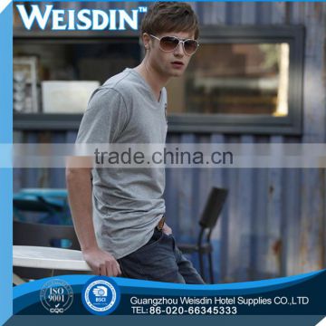 printed Guangzhou spandex/polyester 100% polycotton t shirt