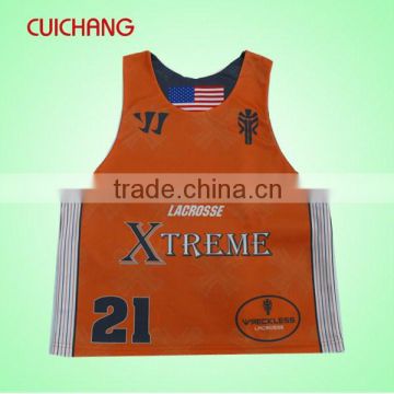 Professional custom design lacrosse jersey with good quality